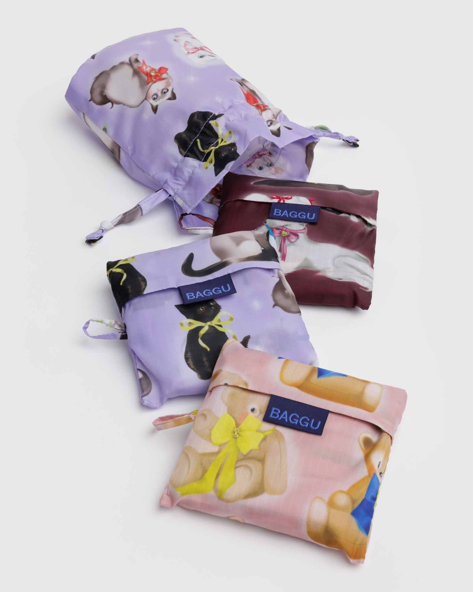 Fancy Animals Standard Baggu Set of 3 BAGGU