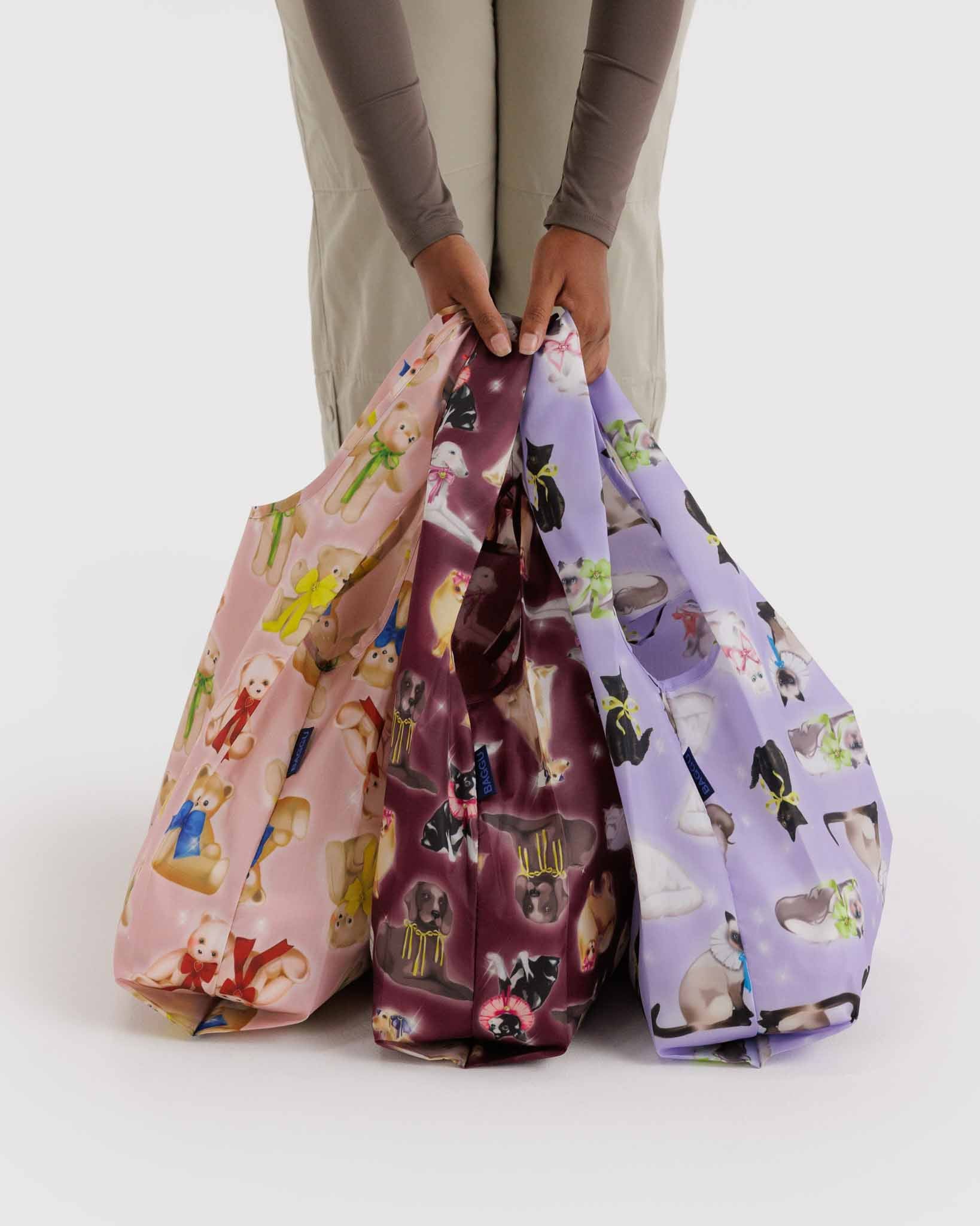 Fancy Animals Standard Baggu Set of 3 BAGGU