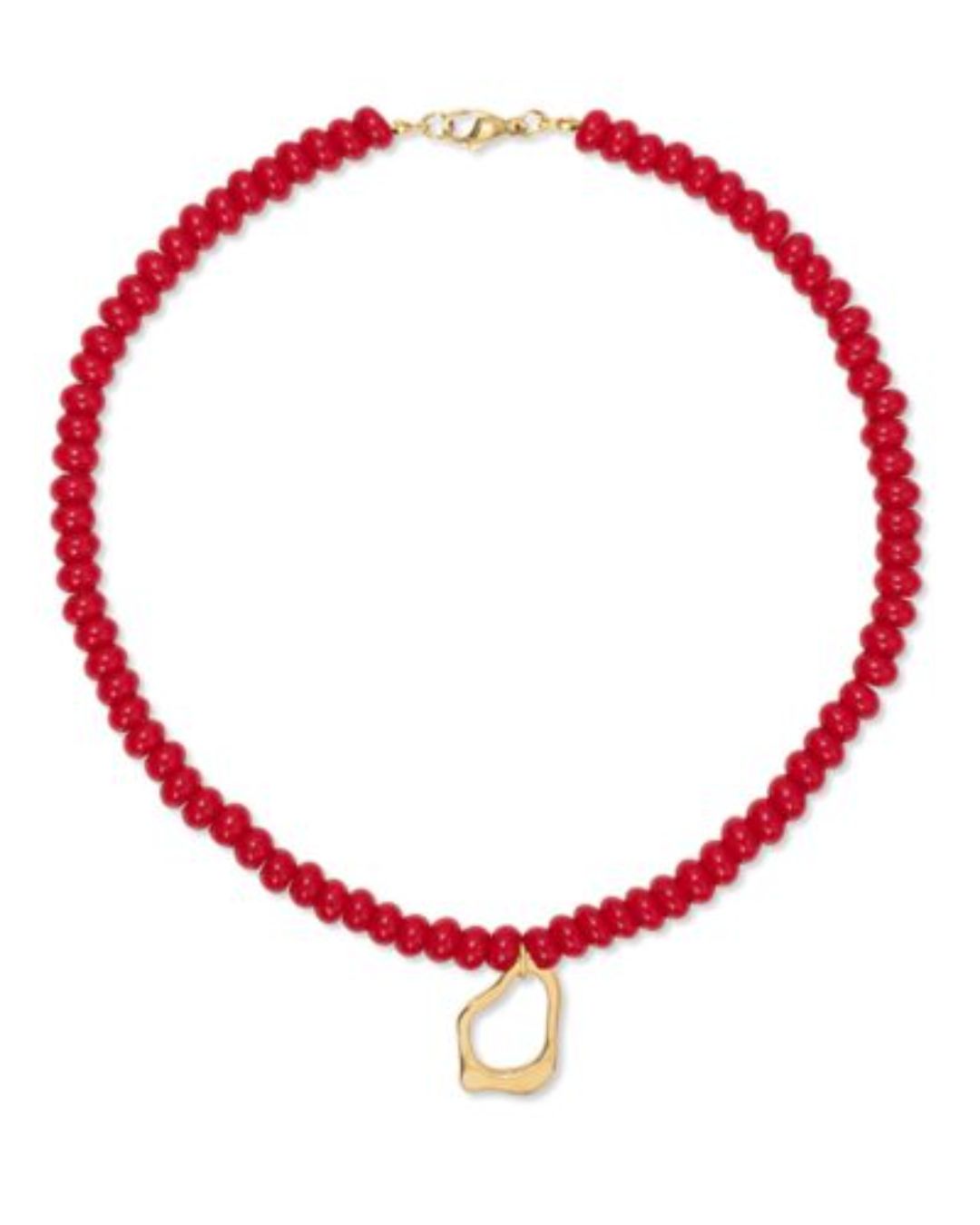 Red Kari Beaded Necklace