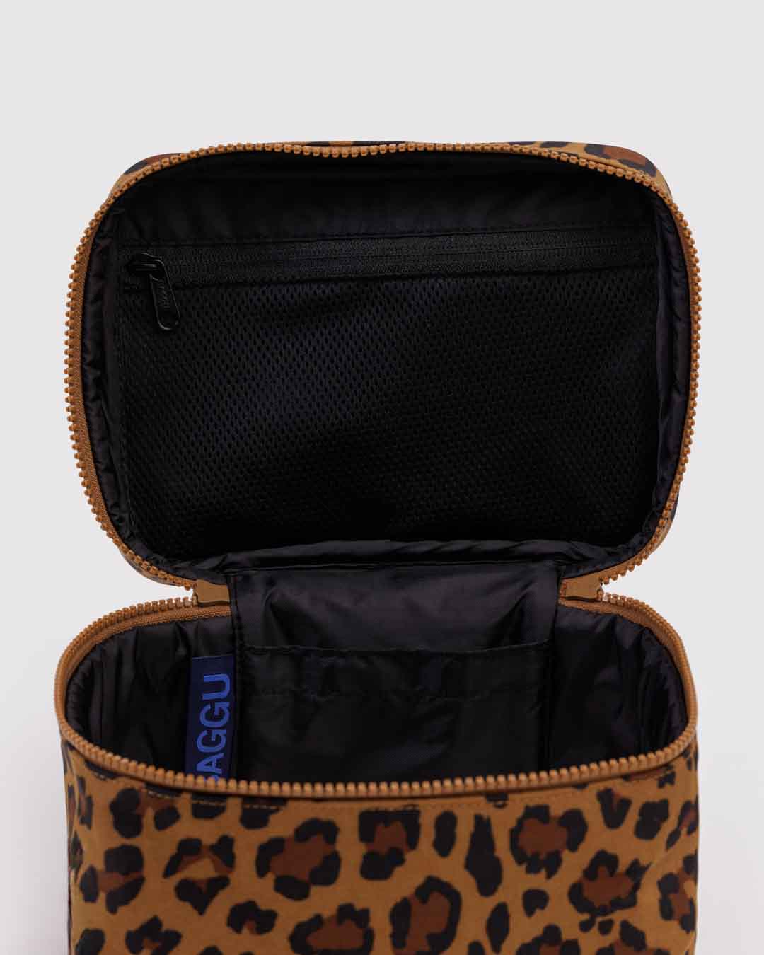 Leopard Large Cosmetic Case