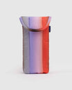 Gradient Stripe Poppy & Lilac Puffy Glasses Sleeve | BAGGU | Puffy Glasses Sleeve