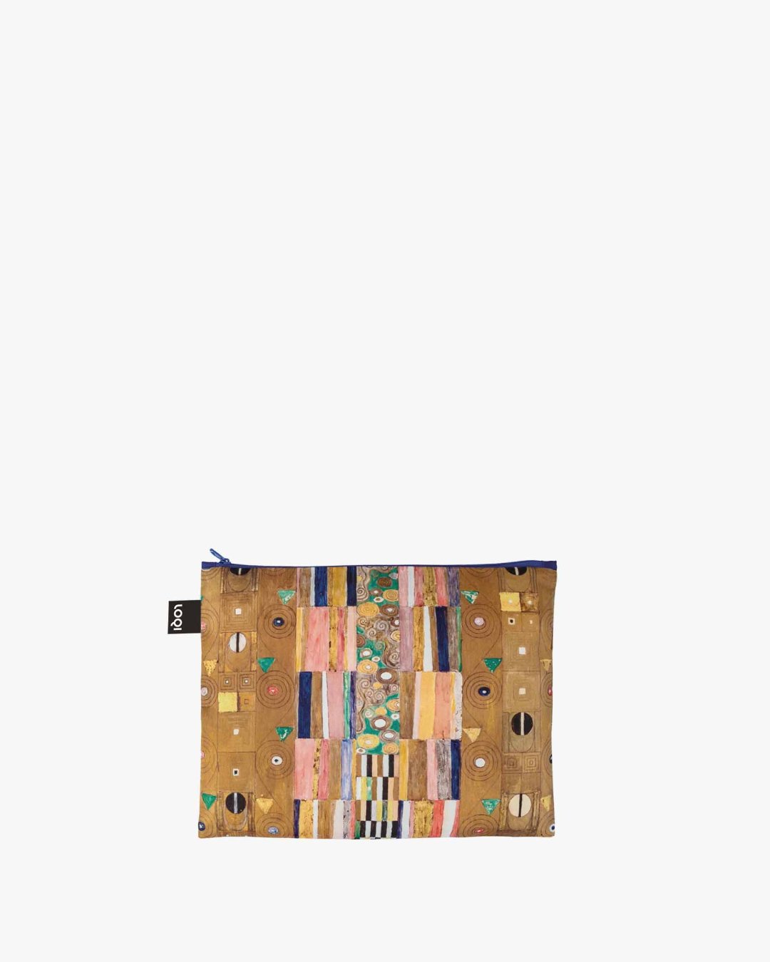 LOQI | The Kiss, Hygieia, The Knight by GUSTAV KLIMT Recycled Zip Pockets | Packing + Organising