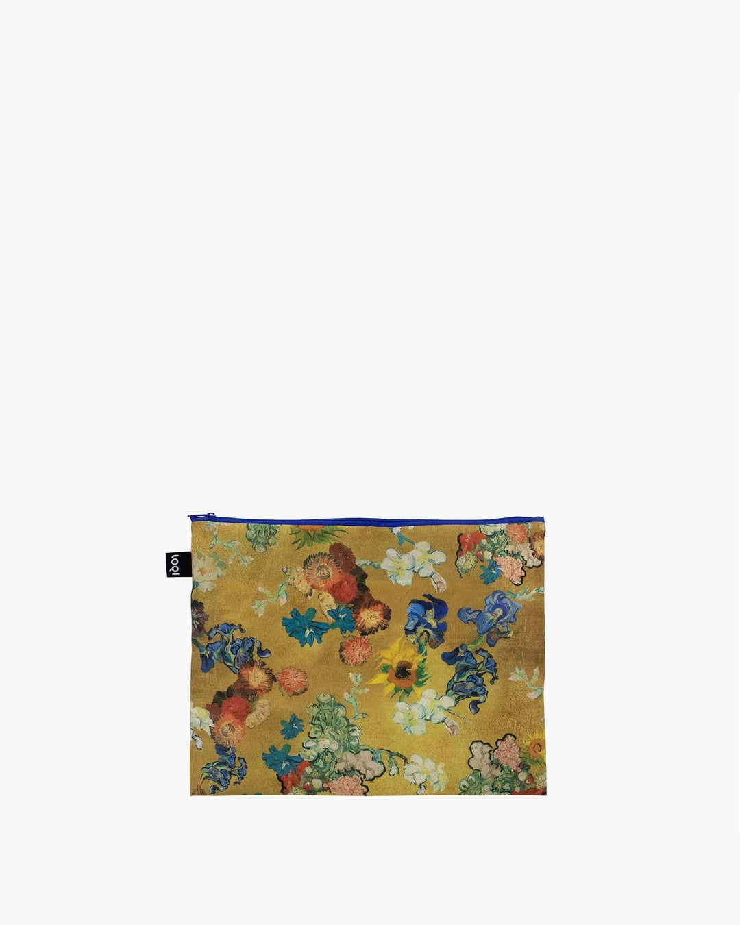 LOQI | Bouquet & Flower VAN GOGH Museum Recycled Zip Pockets | Packing + Organising