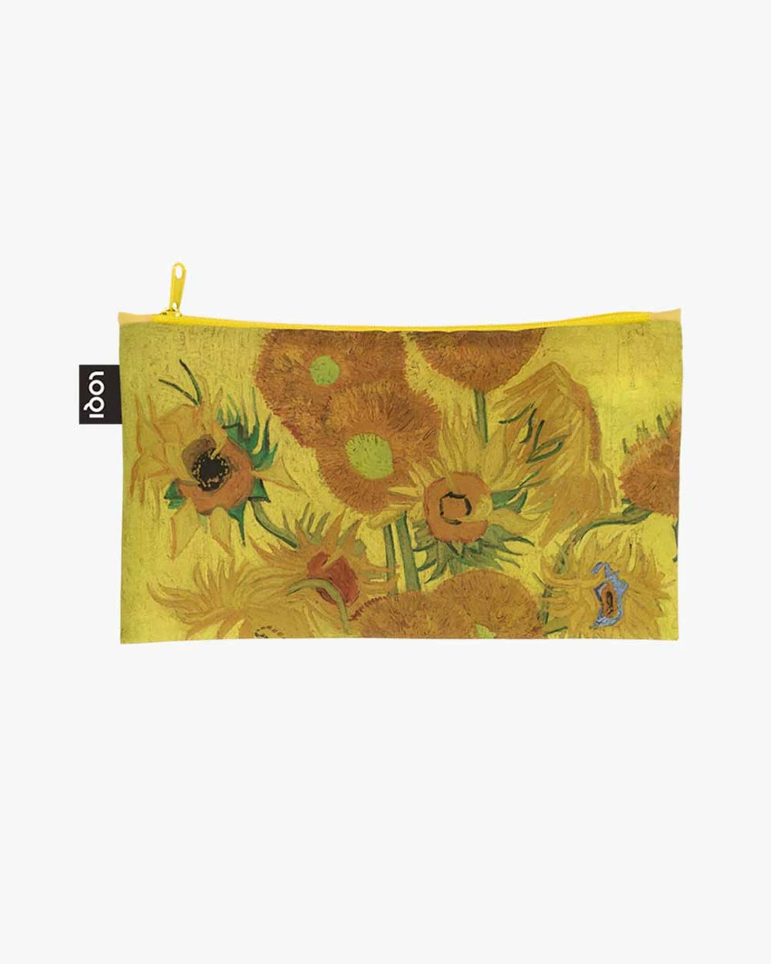 LOQI | Sunflowers, Self Portrait, Almond Blossom by VAN GOGH Recycled Zip Pockets | Packing + Organising