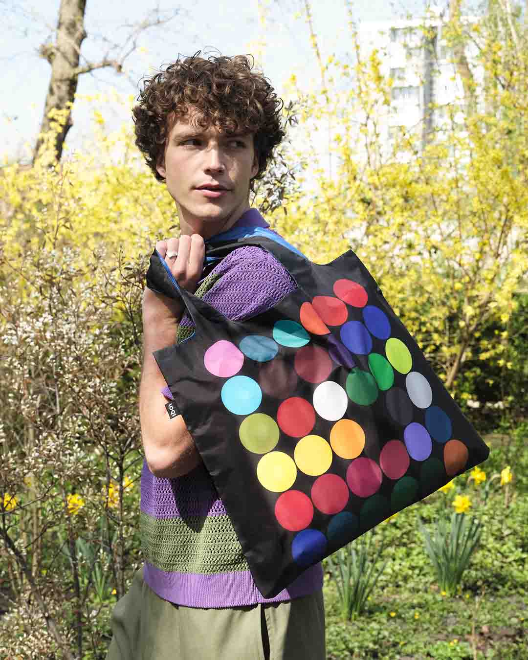 Dots by POUL GERNES Recycled Bag | LOQI | Shopping Tote Bag