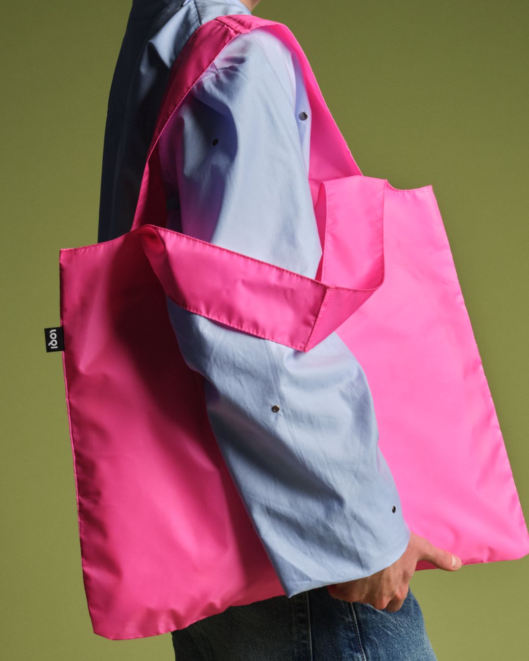 Neon Pink Recycled Bag Coming Soon!