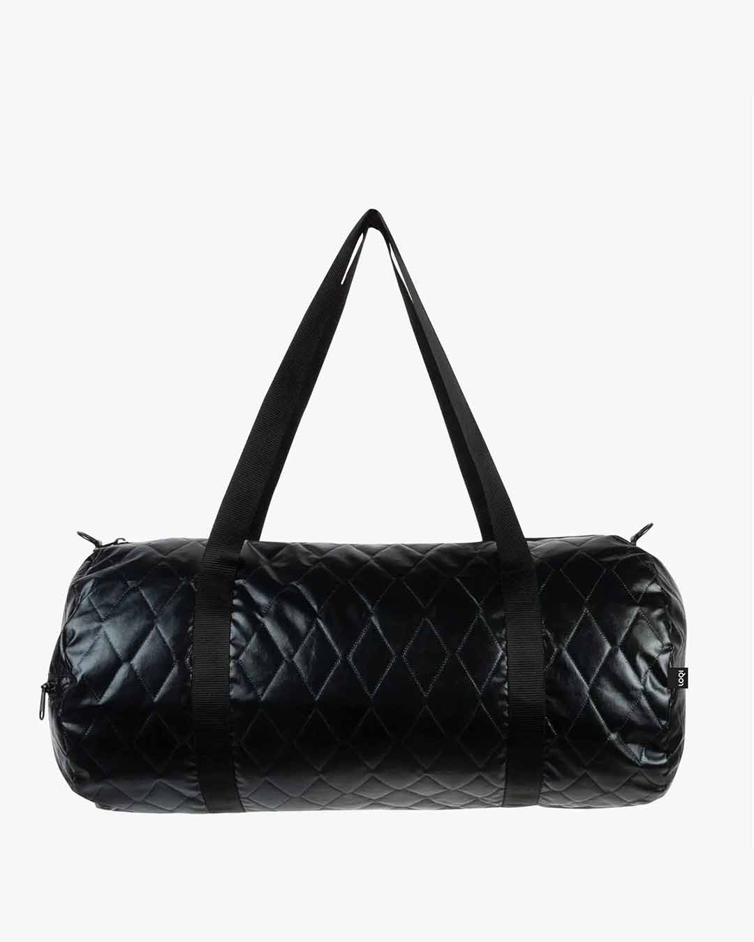 LOQI Quilted Weekender in Black