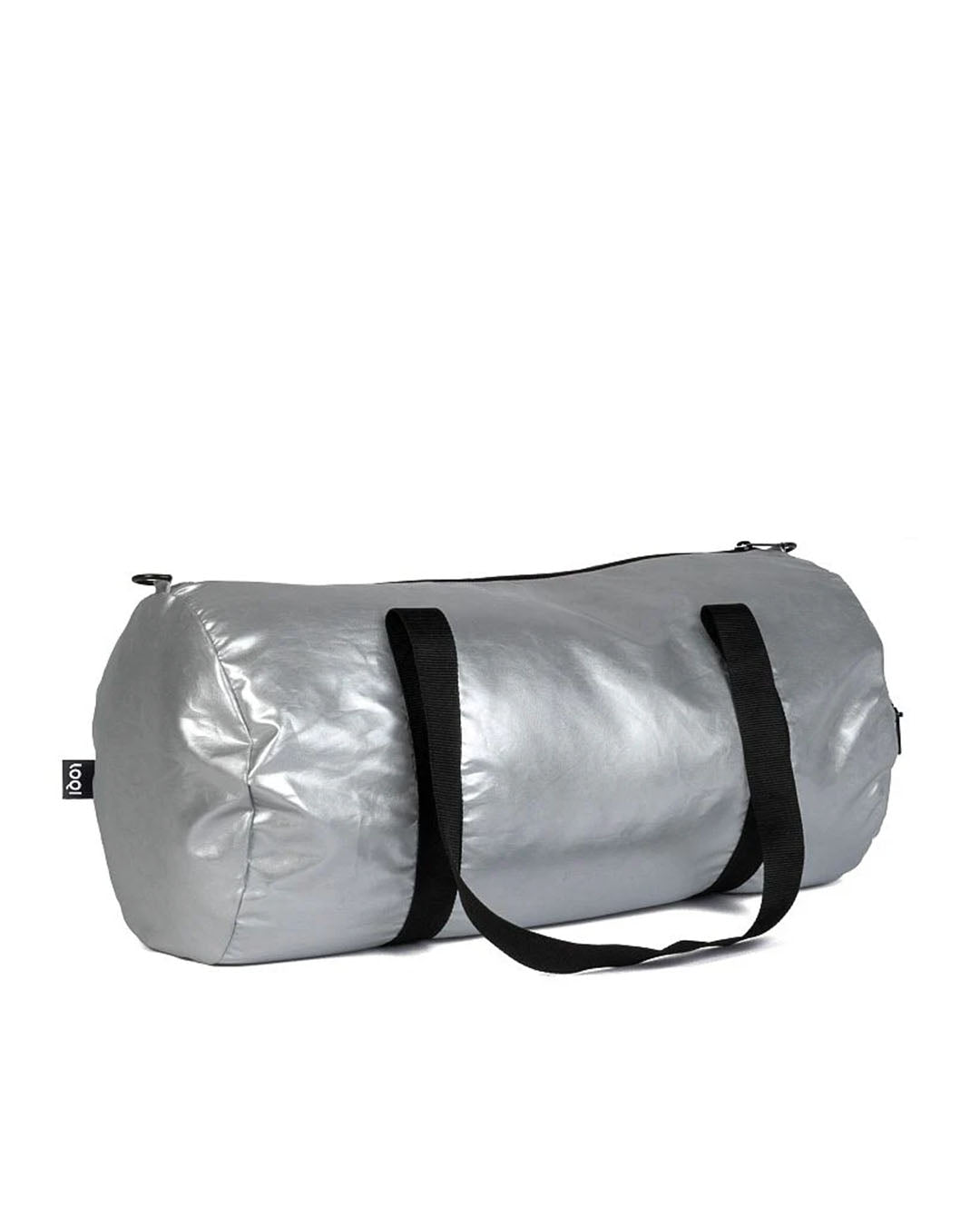 Matt Silver Reversible Weekender Holdall Bag LOQI