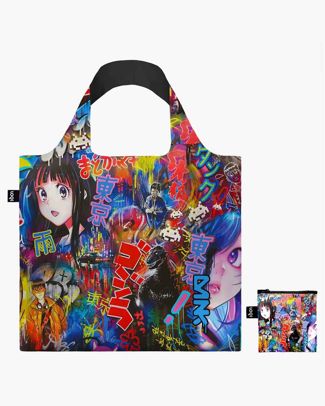 Tokyo Pop Recycled Bag by Dan Kitchener