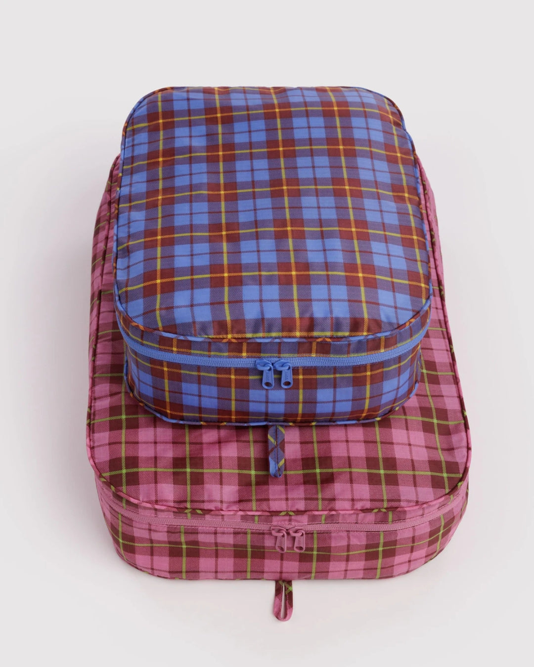 Check Mix Large Packing Cube Set | BAGGU | Large Packing Cube Set