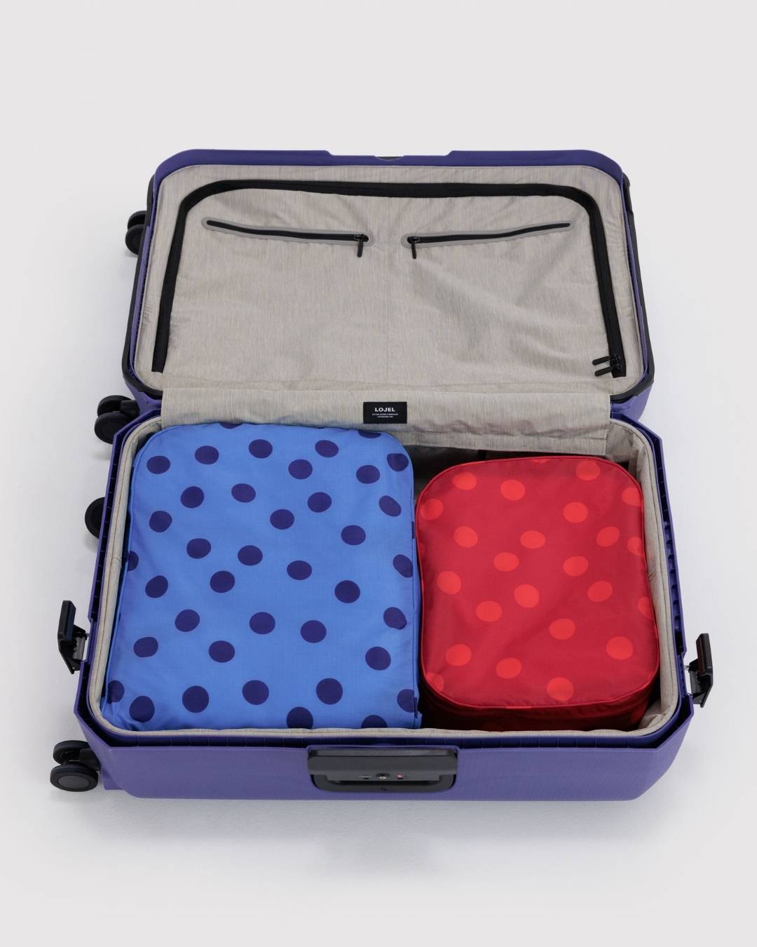 Polka Dot Mix Large Packing Cube Set
