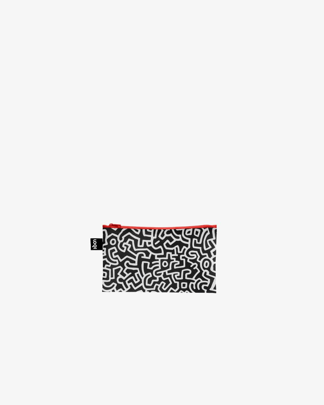 Untitled, Andy Mouse & New York by Keith Haring Recycled Zip Pockets