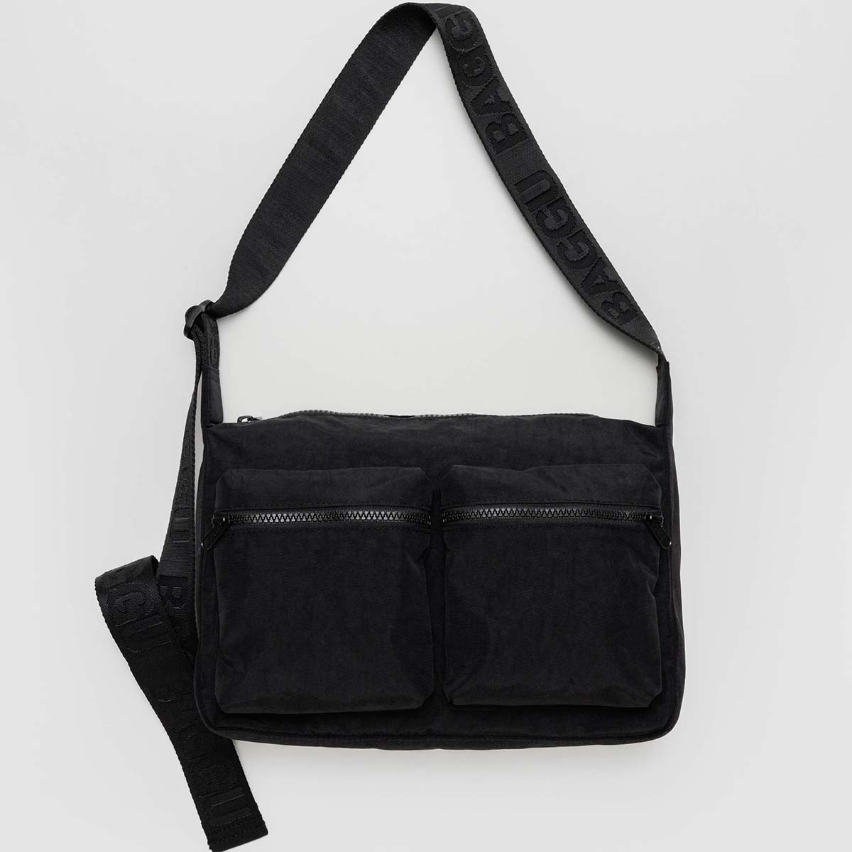 A black Baggu Medium Cargo Crossbody