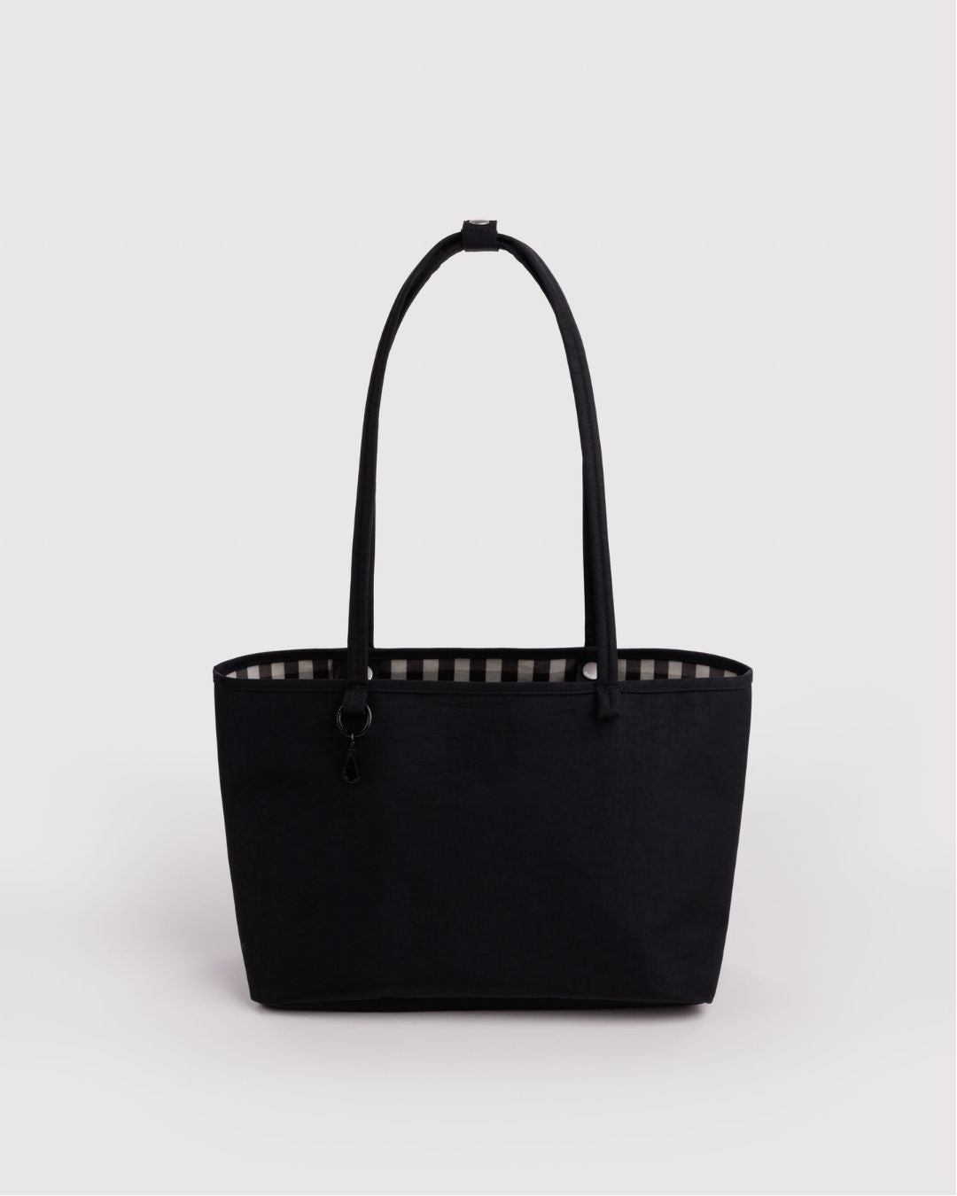 Black Mix Medium Nylon Reversible Tote