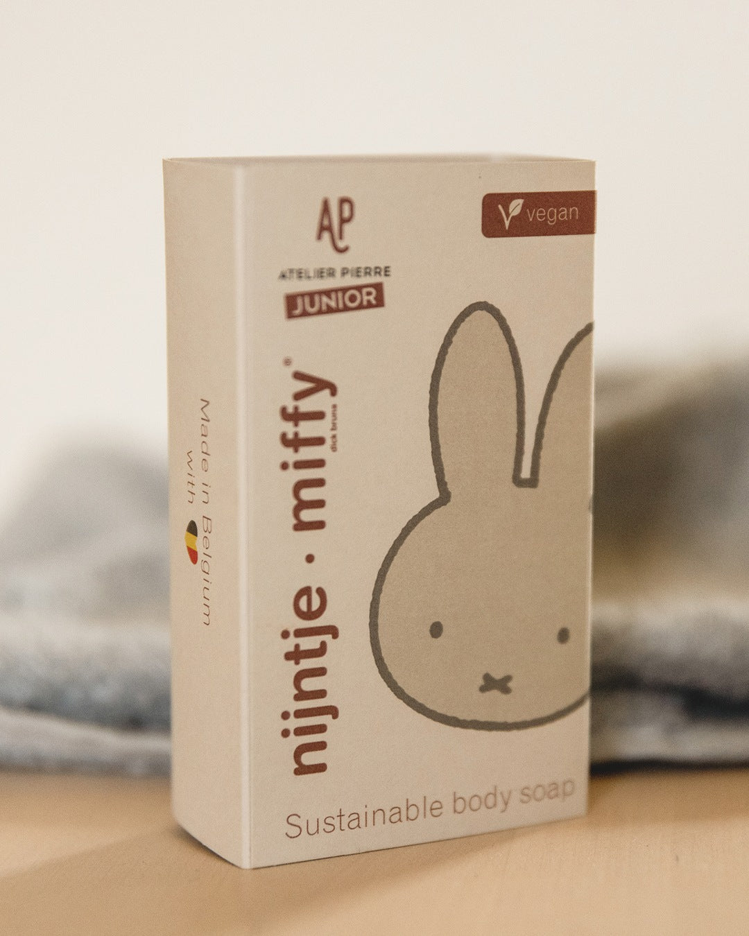 Miffy Soap in a Box - Sand Beige - Berry Scented- 8cm