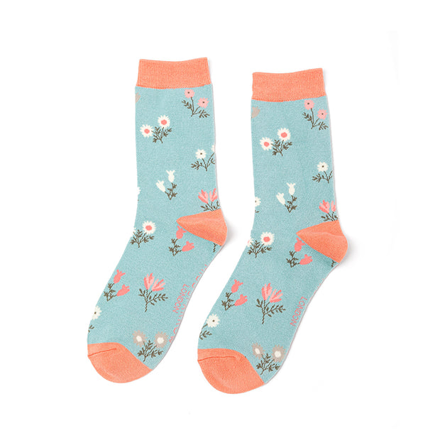 Dainty Floral (Various Colours) | Women's Socks | Miss Sparrow