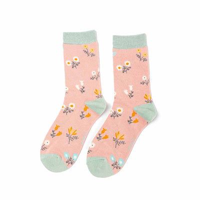 Dainty Floral (Various Colours) | Women's Socks | Miss Sparrow