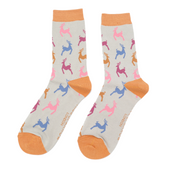 Leaping Deer (Various Colours) | Women's Socks | Miss Sparrow
