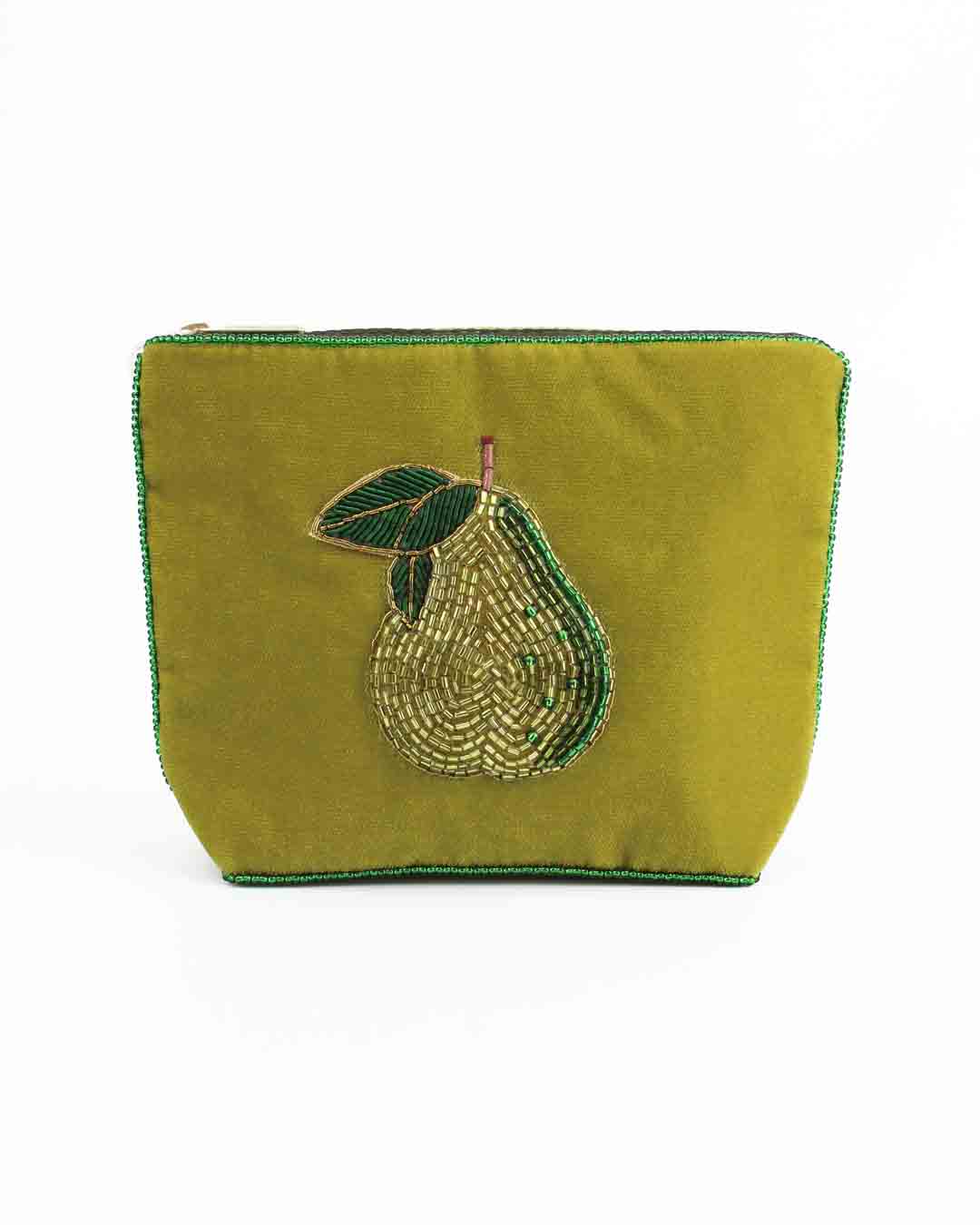 Green Pear Small Pouch