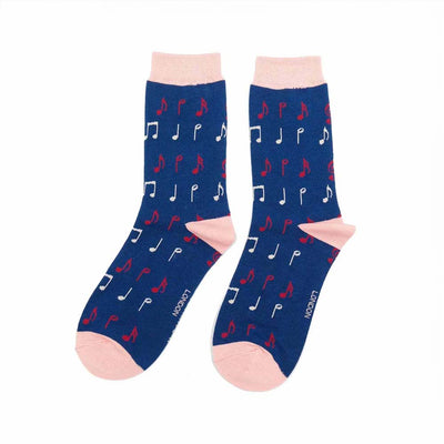 Music (Various Colours) | Women's Socks | Miss Sparrow