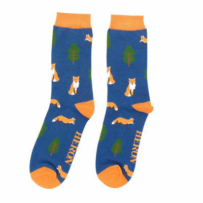Fox in the Woods (Various Colours) | Men's Socks | Mr Heron