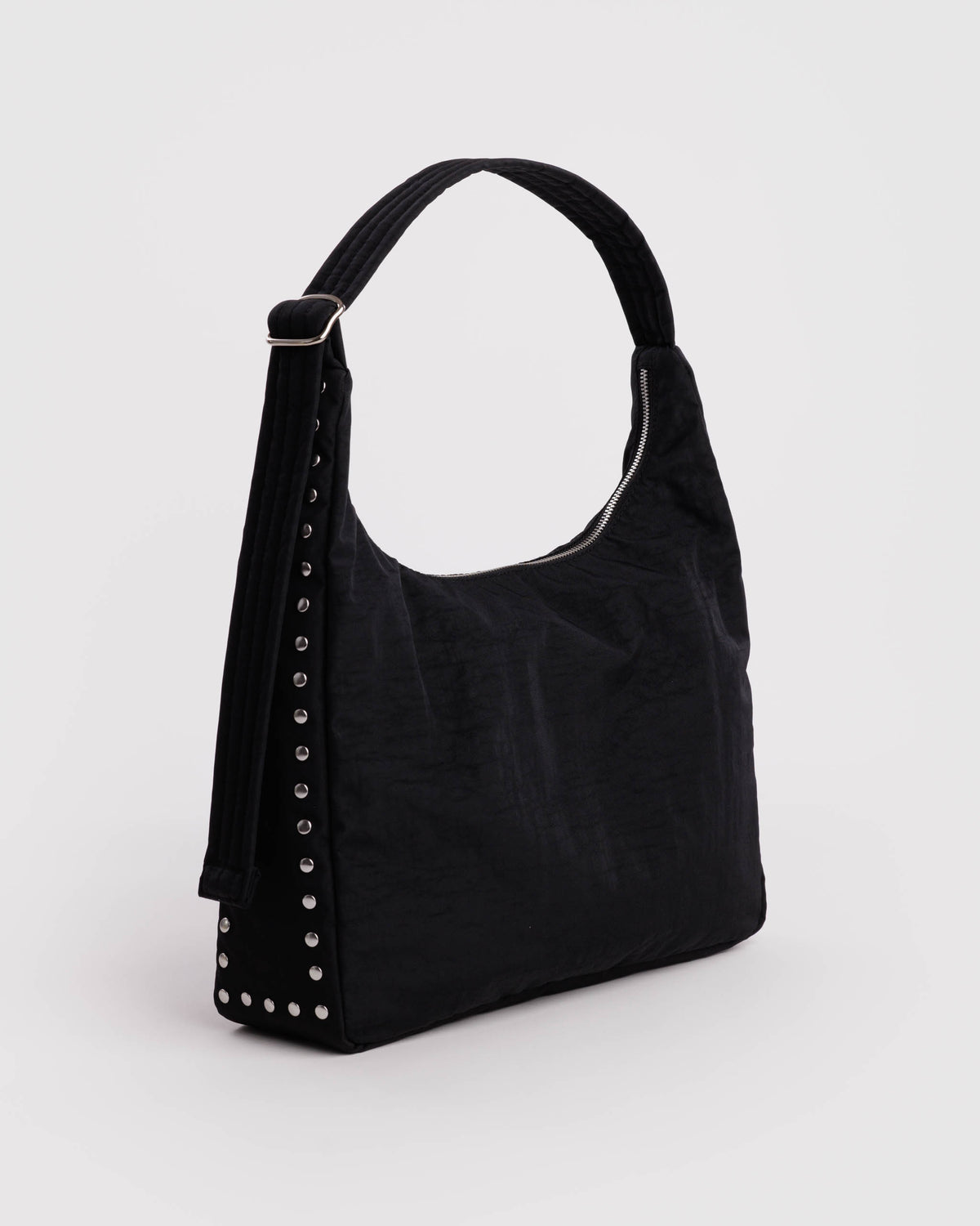 Studs Nylon Shoulder Bag | BAGGU | Nylon Shoulder Bag