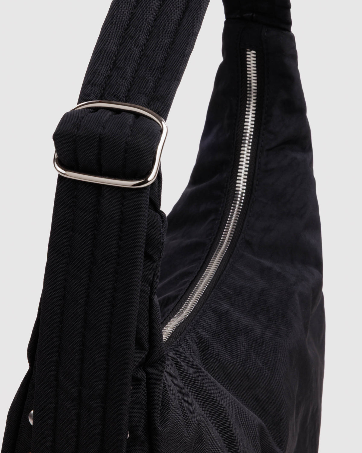 Studs Nylon Shoulder Bag | BAGGU | Nylon Shoulder Bag