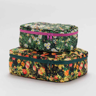 Photo Florals | Packing or Storage Cube Set | Baggu