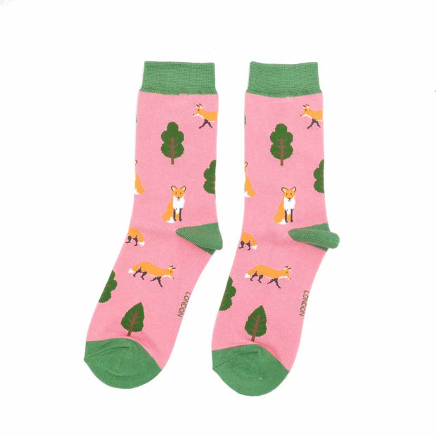 Fox in the Woods (Various Colours) | Women's Socks | Miss Sparrow