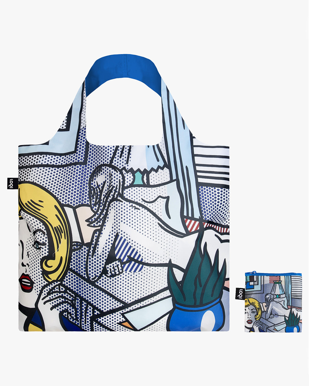 ROY LICHTENSTEIN Roomates Recycled Bag LOQI