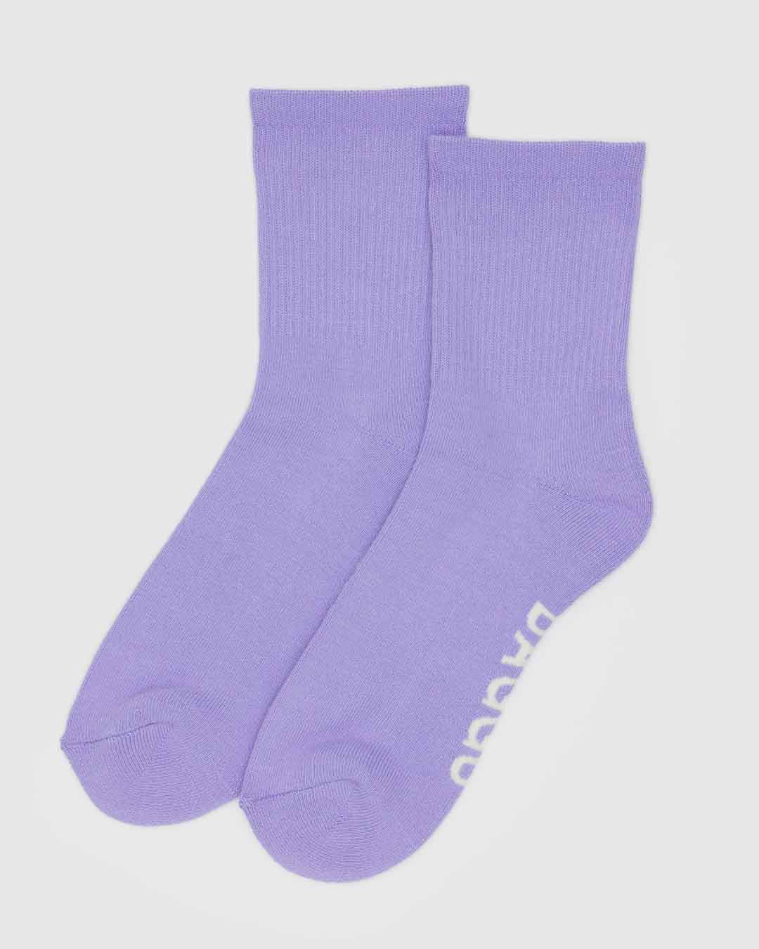 Wisteria Ribbed Sock