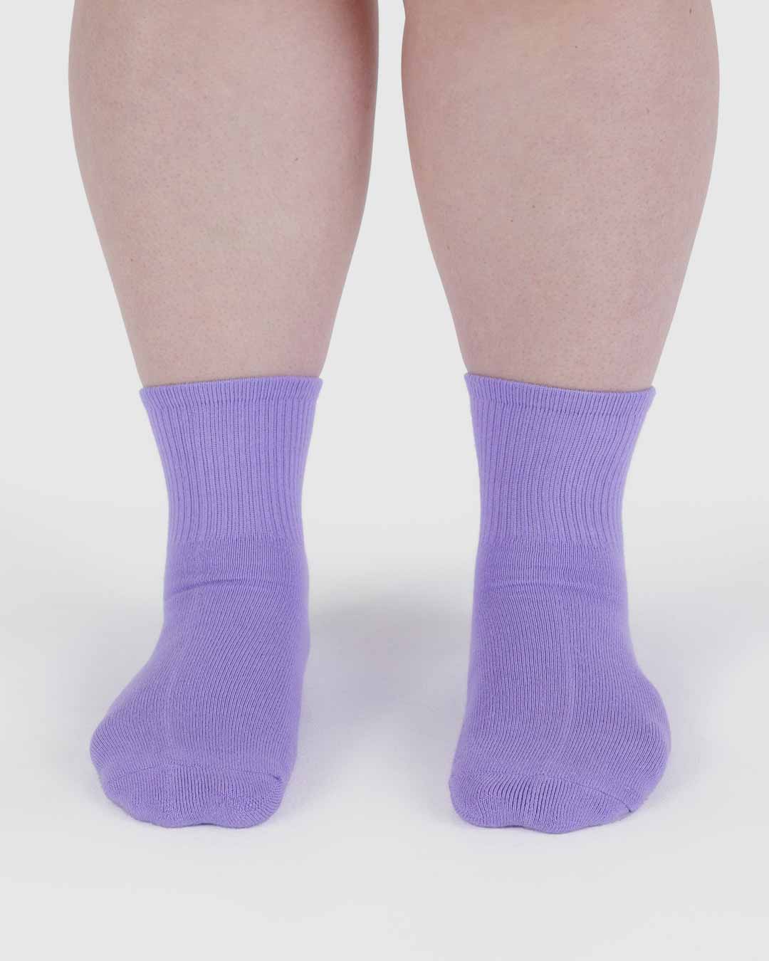 Wisteria Ribbed Sock