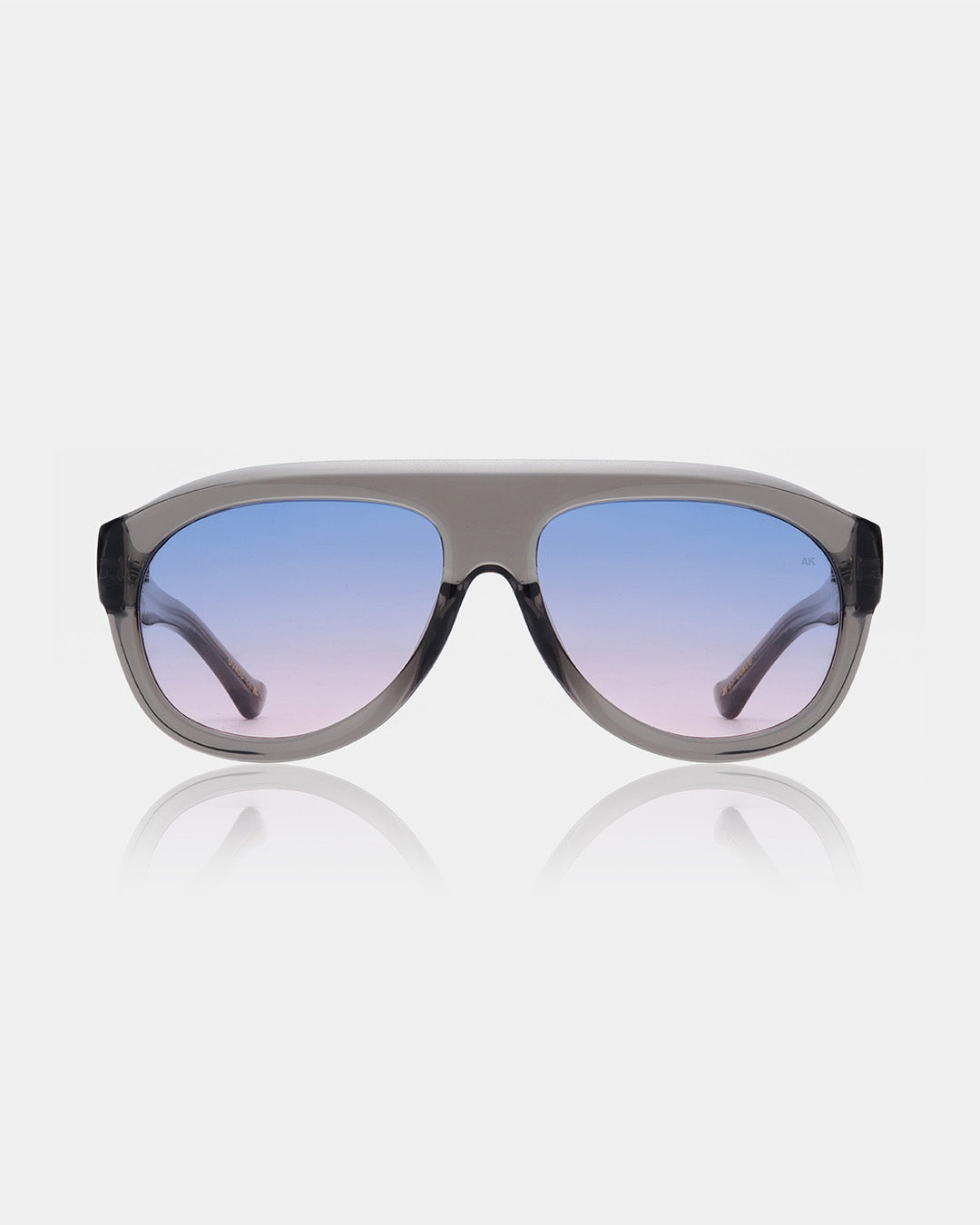 Rio Grey Transparent Sunglasses