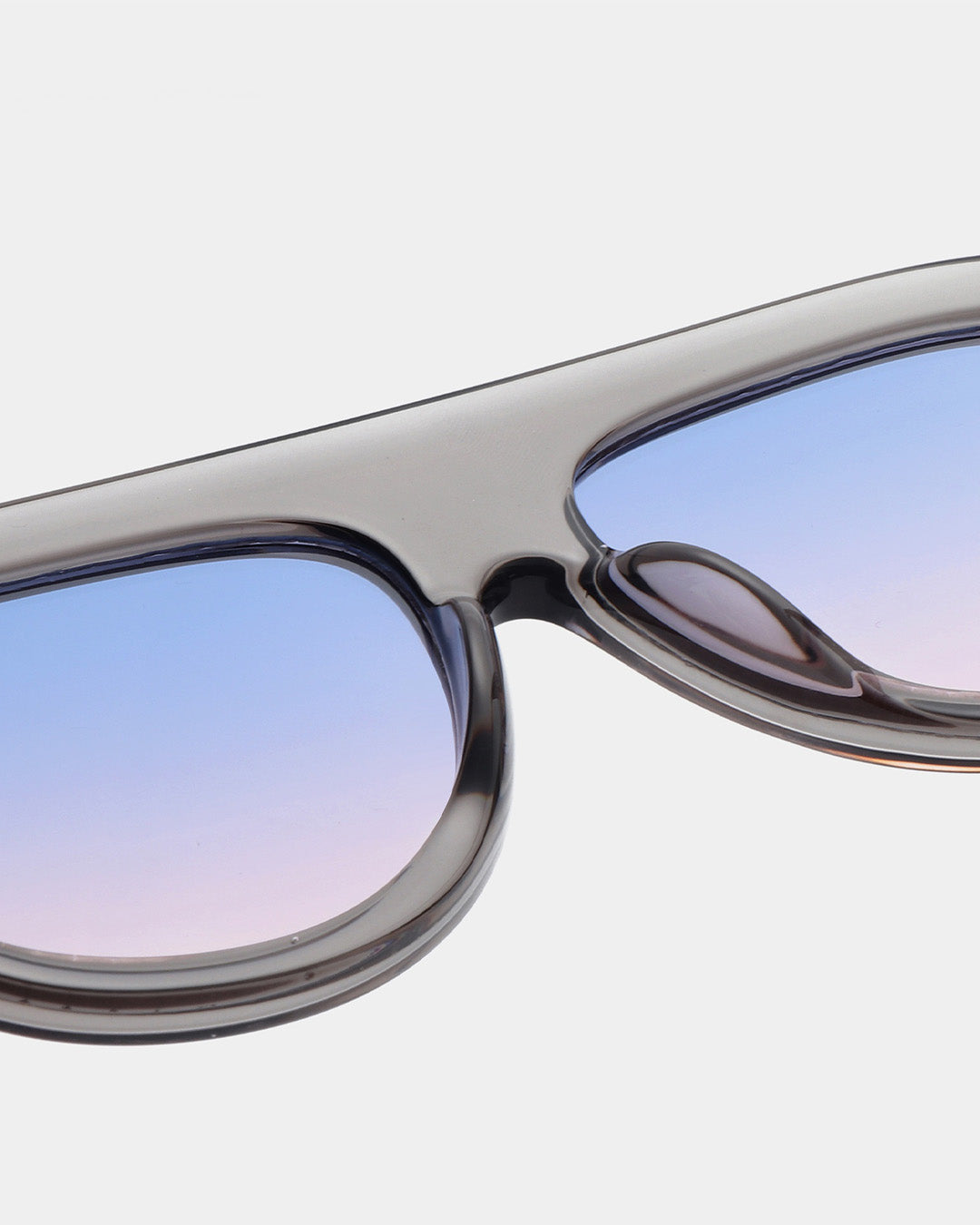Rio Grey Transparent Sunglasses