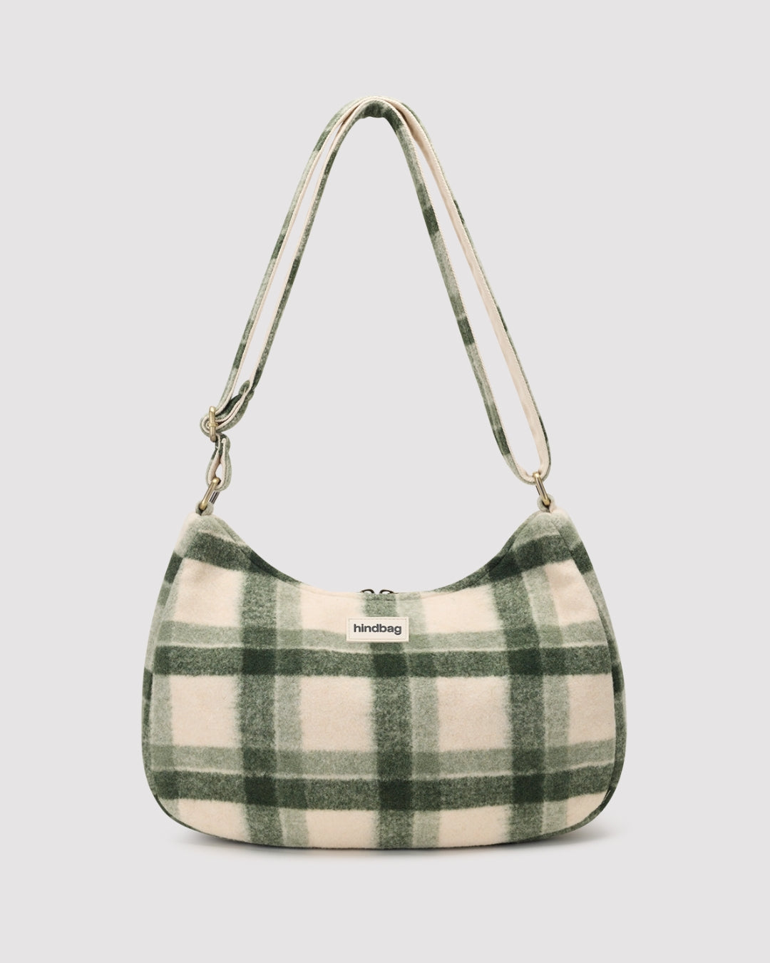 Green Tartan Rosa Shoulder Bag hindbag
