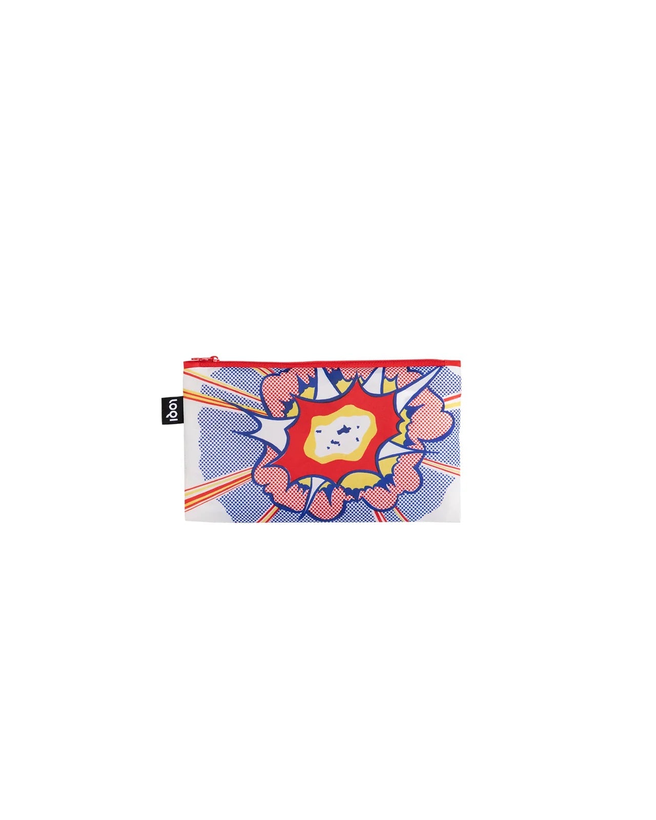 Roy Lichtenstein: Lily Pond, Reflections on Girl, Explosion - Set of 3 Zip Pockets