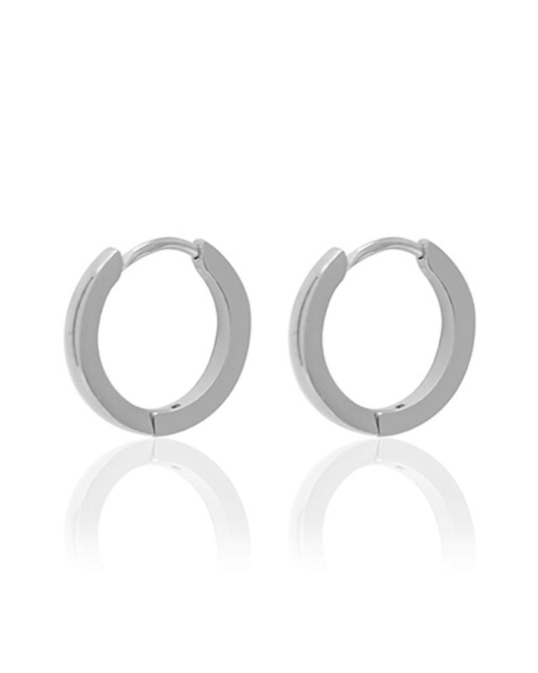 Silver Nala Hoops