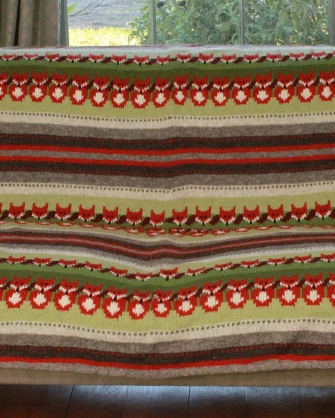 Skulk of Foxes Throw Pachamama