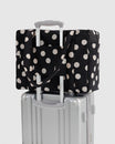 Black and Cream Polka Dot Small Cloud Carry-On | BAGGU | Small Cloud Carry-On