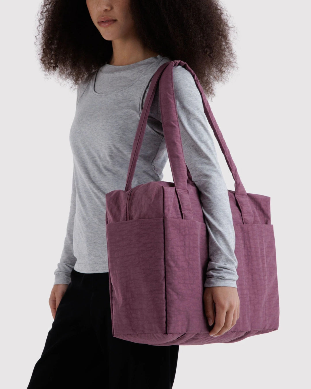 Wild Plum Small Cloud Carry-On | BAGGU | Small Cloud Carry-On