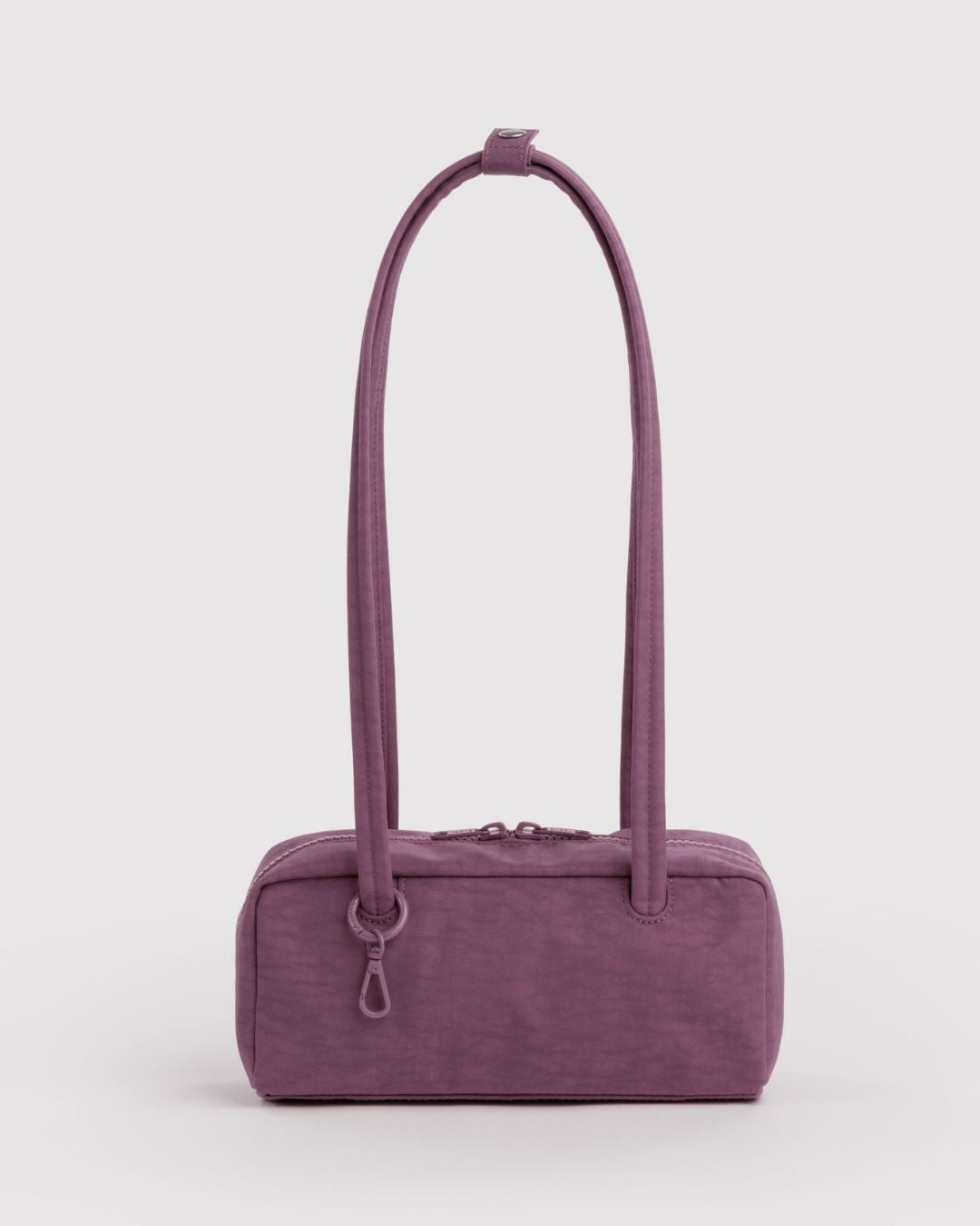 Wild Plum Small Nylon Bowler Bag
