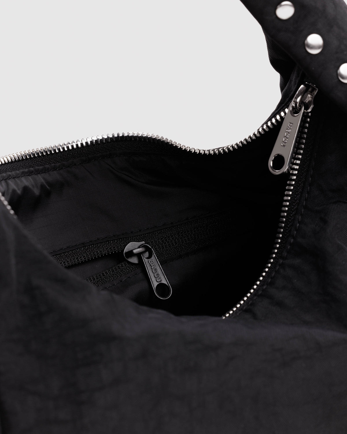 Studs Small Nylon Meringue Bag | BAGGU | Small Nylon Meringue Bag