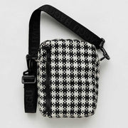 Black & White Pixel | Sport Crossbody Bag | Baggu