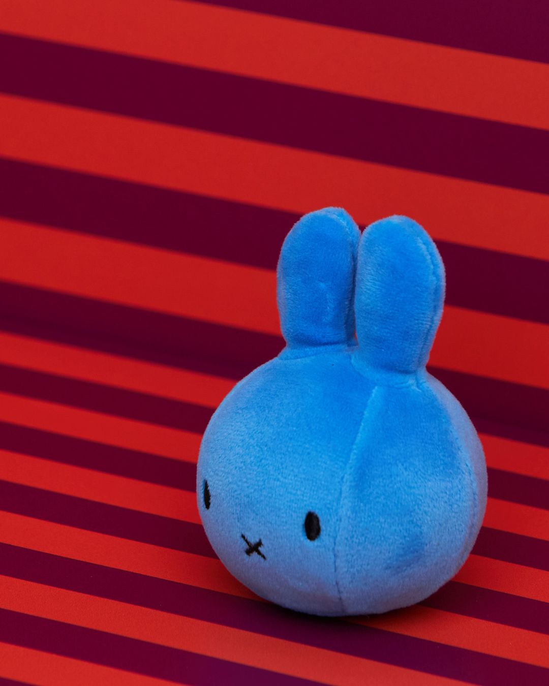 Miffy Squish Ball Keychain Blue