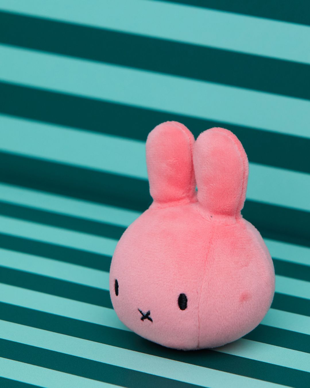 Miffy Squish Ball Keychain Pink