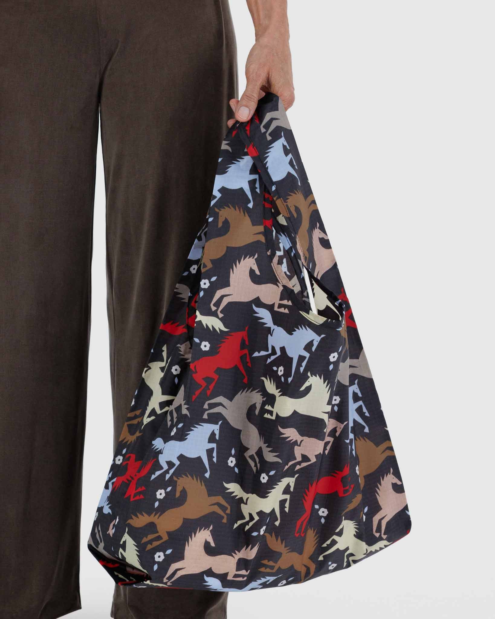 Horse Cut-Outs Standard BAGGU - HO25 | BAGGU | Shopping Tote Bag