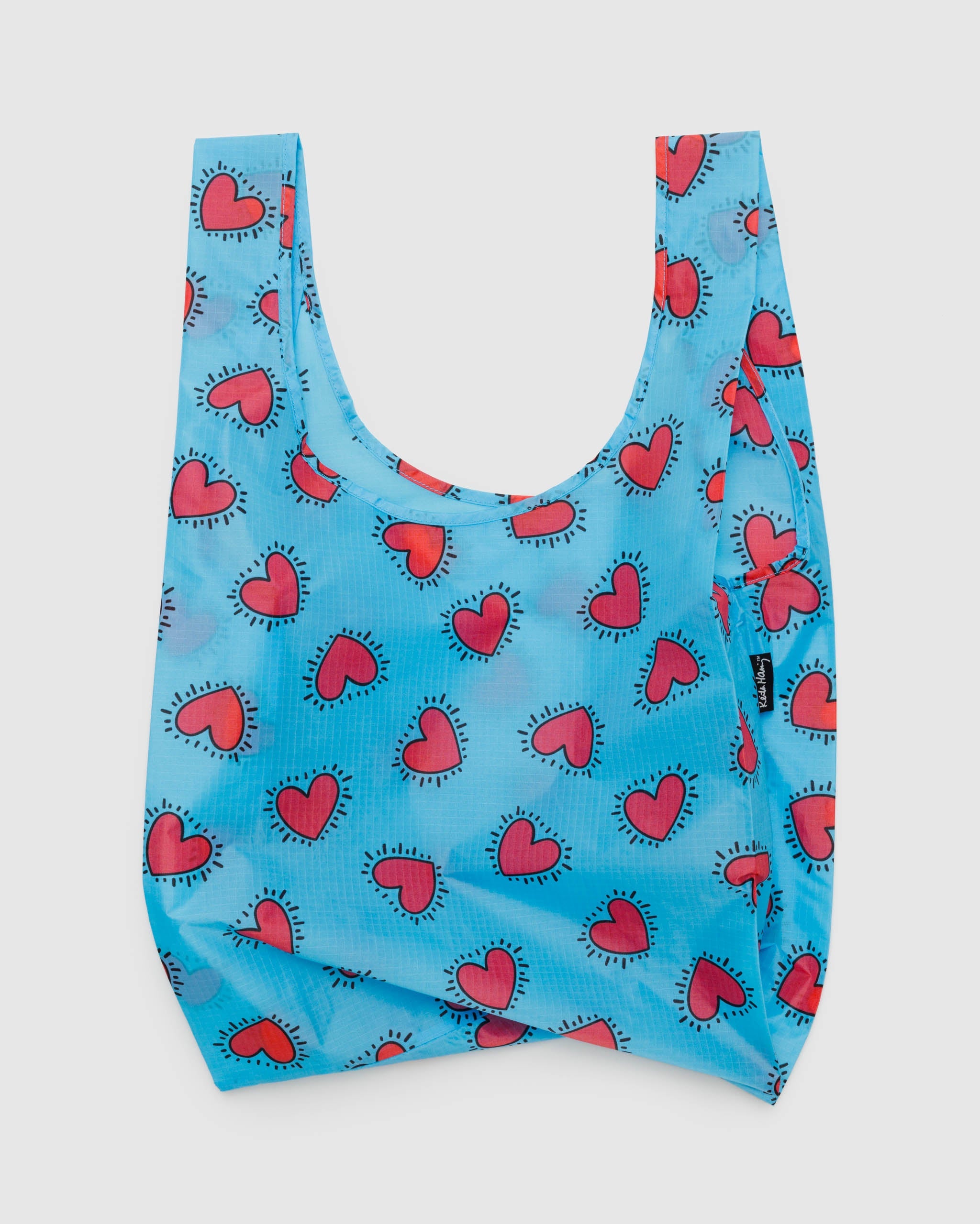 BAGGU | Keith Haring Standard BAGGU Set of 3 | Shopping Tote Bag