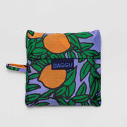 A Orange Tree Periwinkle standard Baggu  in pouch