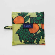 Orange Tree Yellow Standard Baggu in pouch
