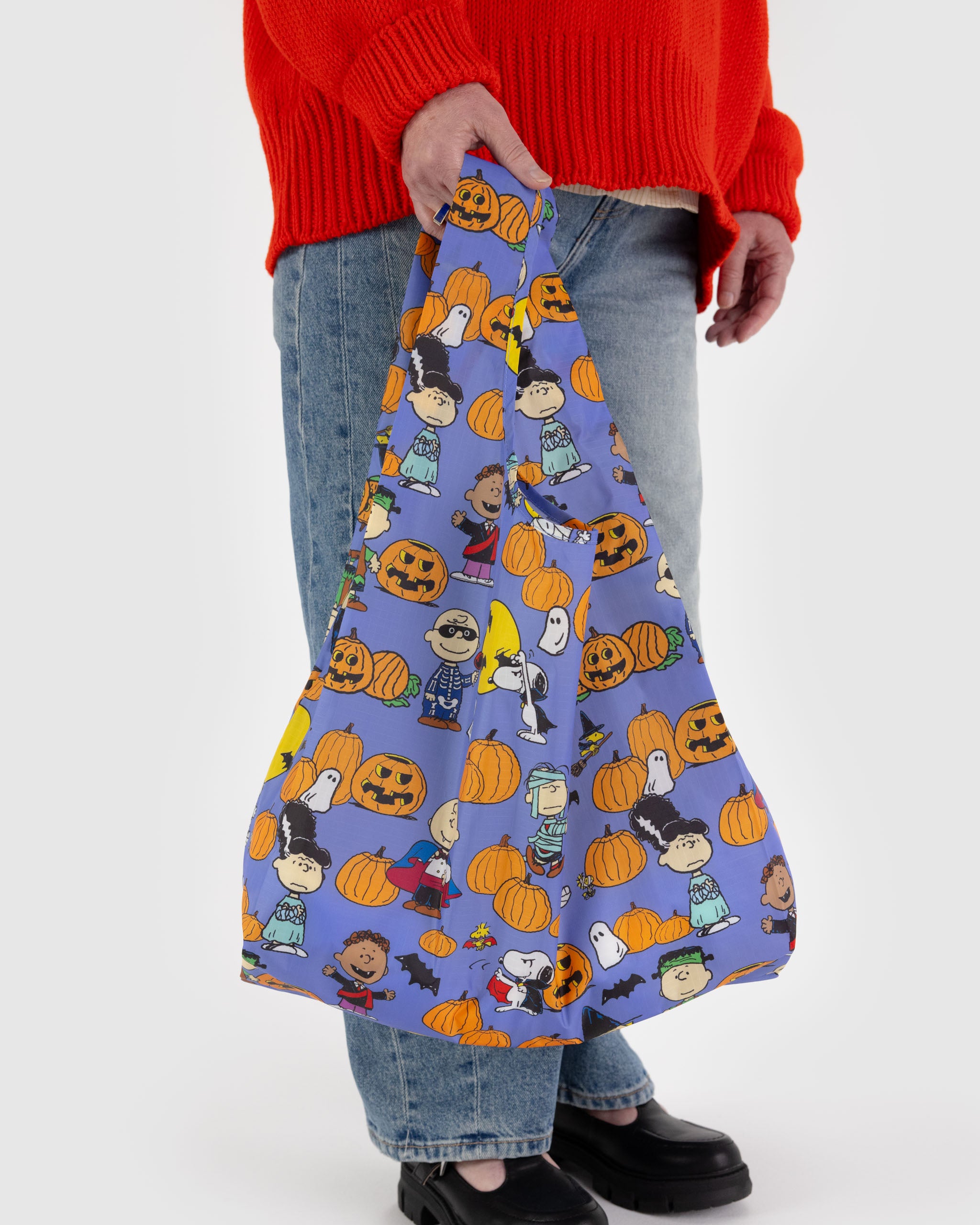 Pumpkin Patch Snoopy Standard BAGGU | BAGGU | Shopping Tote Bag